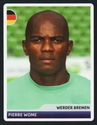 UEFA Champions league 2006-2007 - Pierre Wome - Werder Bremen (Deutschland)