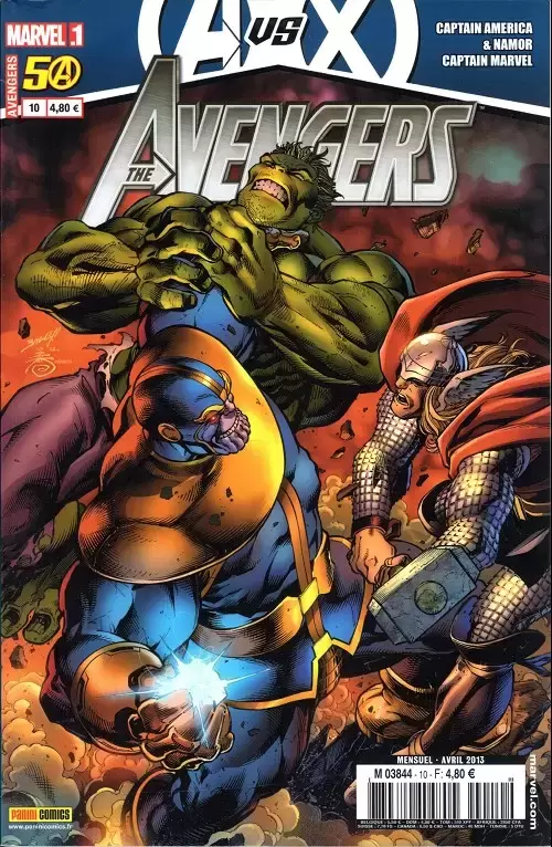 Avengers - Marvel France 2012 - La boîte de pandore