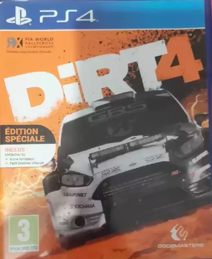 PS4 Games - Dirt 4