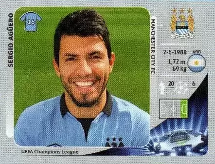 UEFA Champions League 2012/2013 - Sergio Agüero - Manchester City FC