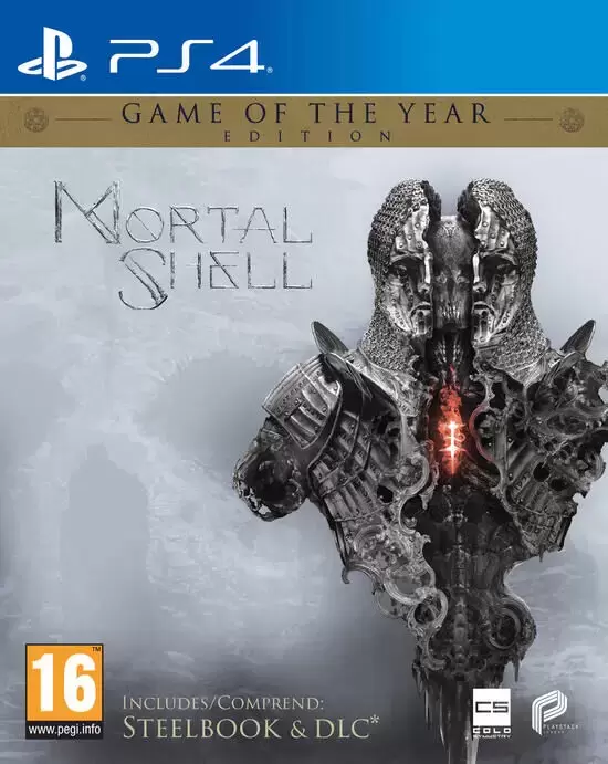 Jeux PS4 - Mortal Shell - GOTY Limited Edition Steelbook