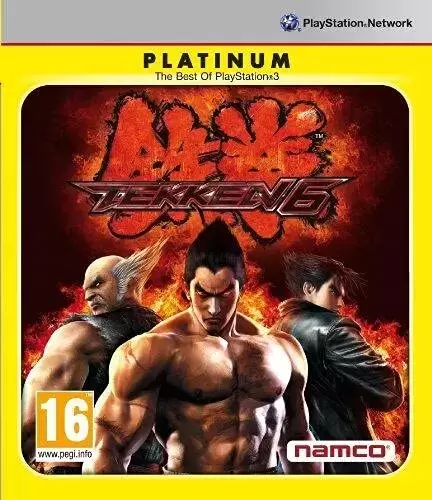 PS3 Games - Tekken 6 - platinum