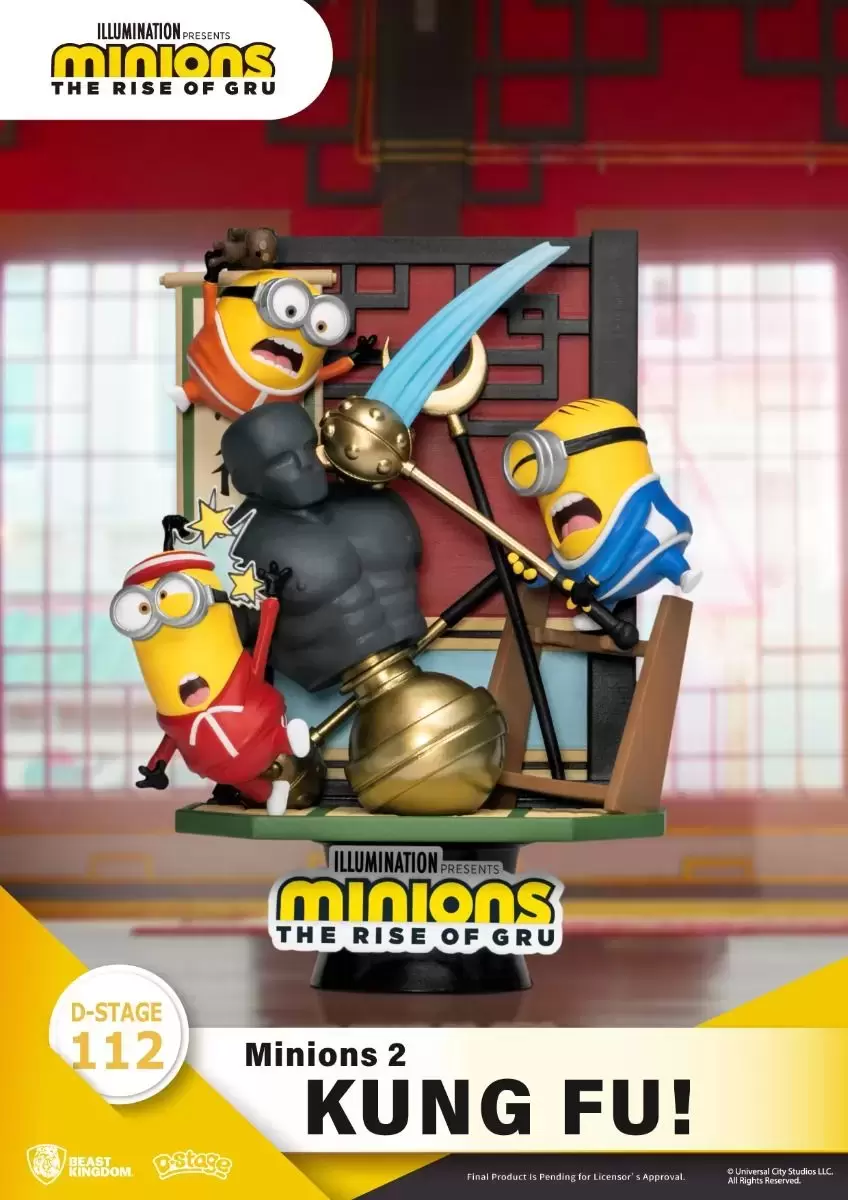 D-Stage - Minions 2 - Kung Fu!