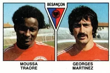 Football 79 en Images - Moussa Traore / Georges Martinez - R.C. Besancon