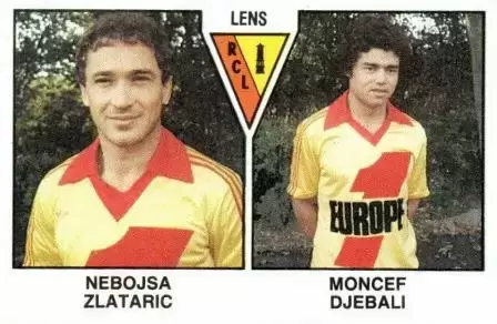 Football 79 en Images - Nebojsa Zlataric / Moncef Djebali - Racing Club de Lens