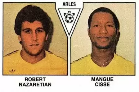 Football 79 en Images - Robert Nazaretian / Mangue Cisse - A.C. Arles