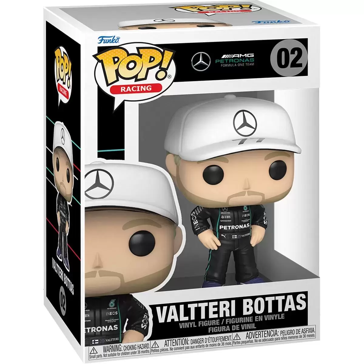 POP! Racing - Mercedes AMG Petronas Formula One Team - Valtteri Bottas
