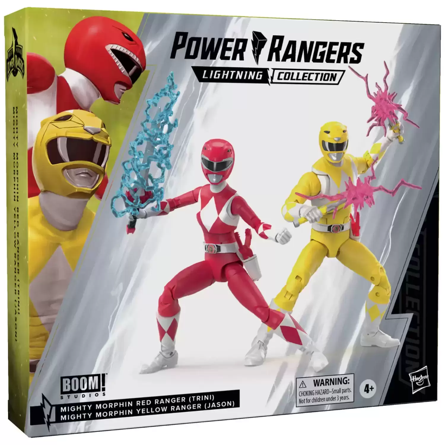 Power Rangers Hasbro - Lightning Collection - Mighty Morphin Yellow & Red Ranger “Swap” Jason & Trini 2-pack