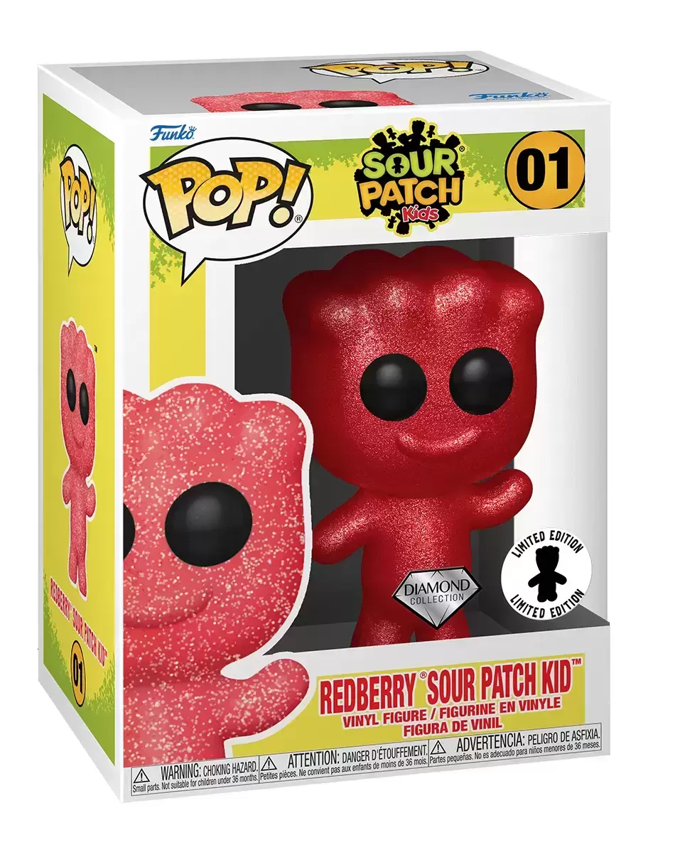 POP! Candy - Sour Patch Kids - Redberry  Sour Patch Kid Diamond Collection