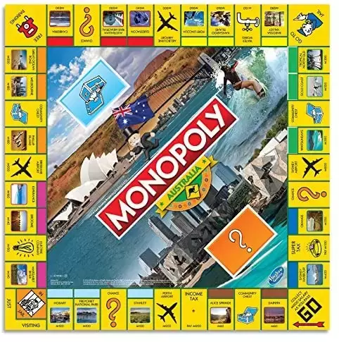 Monopoly des Régions & villes - Australia Monopoly
