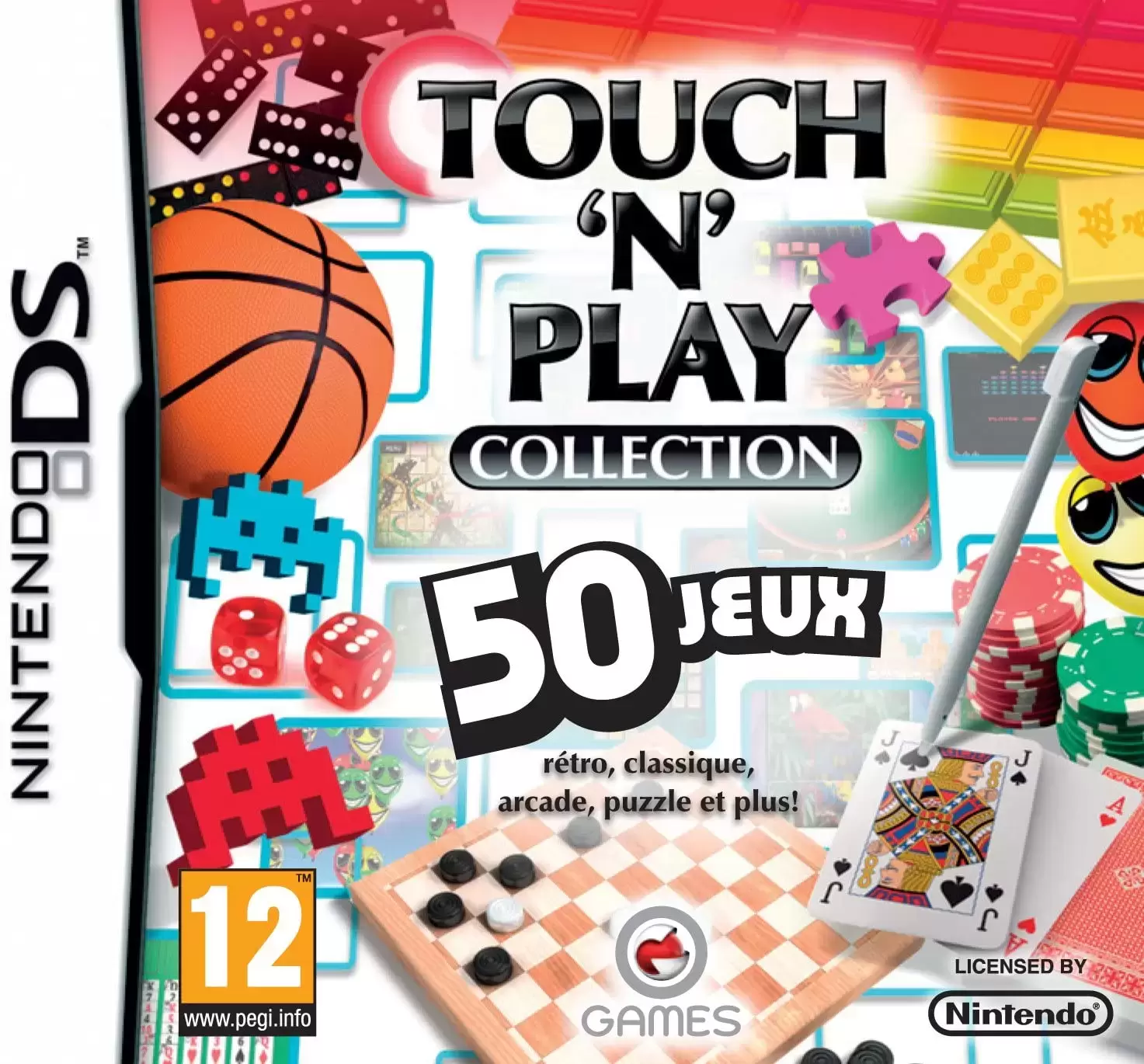 Jeux Nintendo DS - 50 Jeux Touch\'n\'play Collection