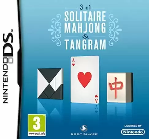Nintendo DS Games - Solitaire, Mahjong & Tangram