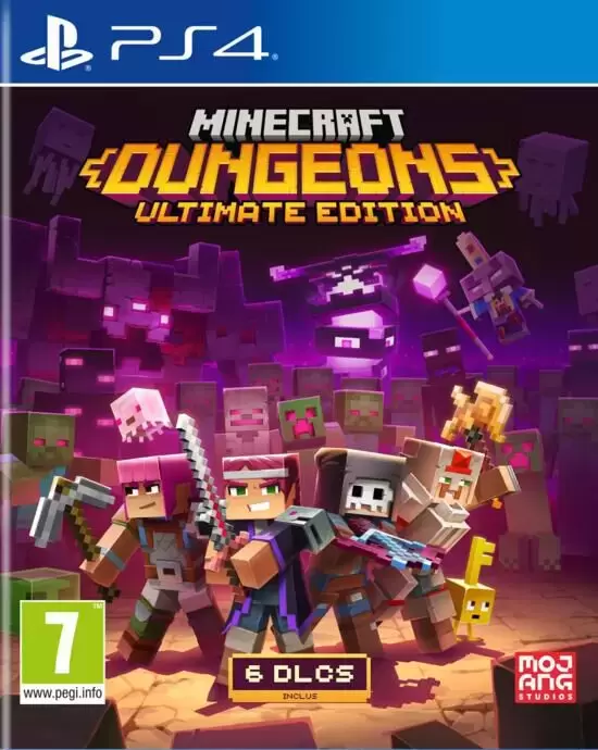 PS4 Games - Minecraft Dungeons Ultimate Edition