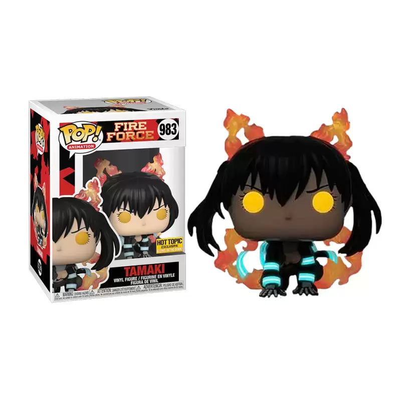 POP! Animation - Fire Force - Tamaki with Fire GITD