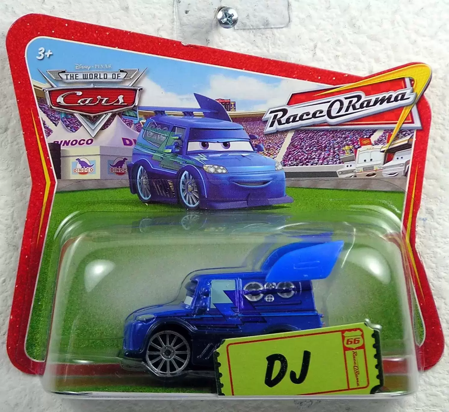 Cars 1 - DJ - Race O Rama - Short Card