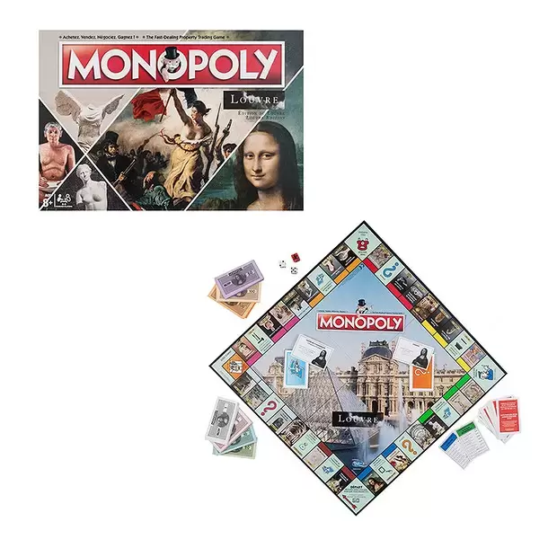 Monopoly Inclassables - Monopoly Louvre