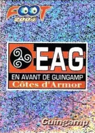 Foot 2004 - Ecusson - En avant de Guingamp