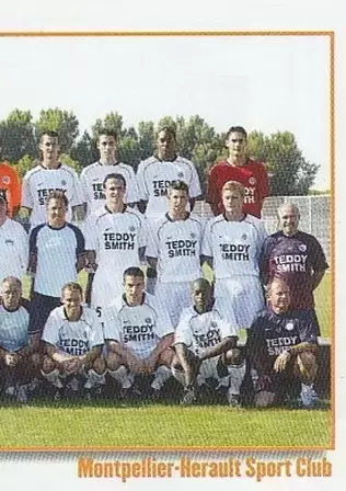 Foot 2004 - Equipe (puzzle 2) - Montpellier Hérault Sport Club