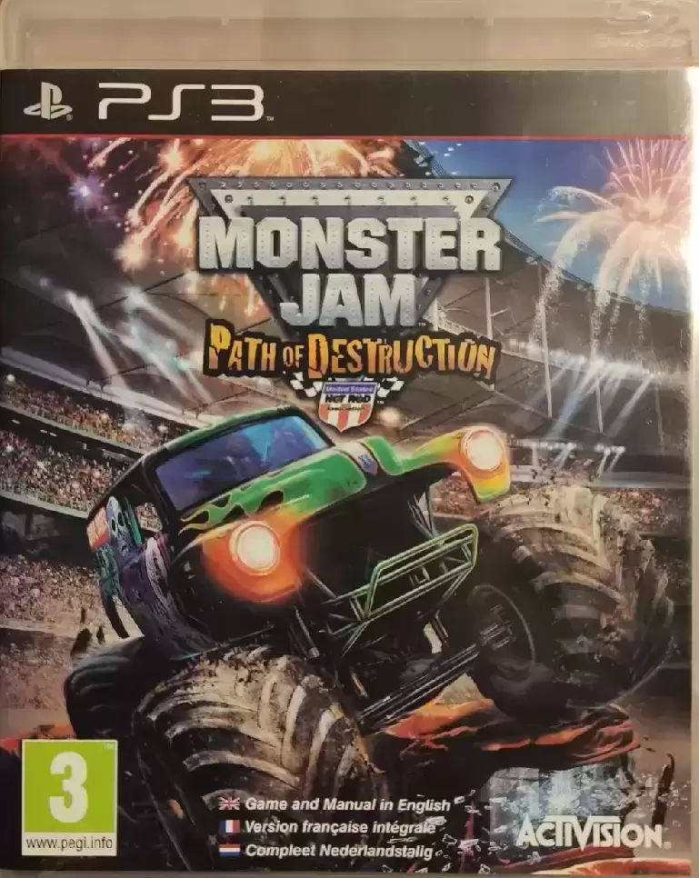 PS3 Games - Monster Jam : Path of Destruction