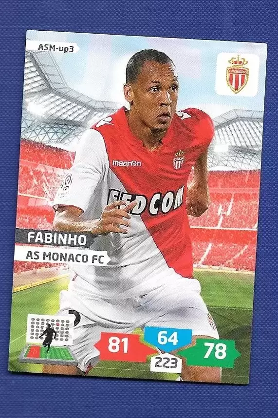 Adrenalyn XL 2013-2014 (France) - Fabinho - AS Monaco FC