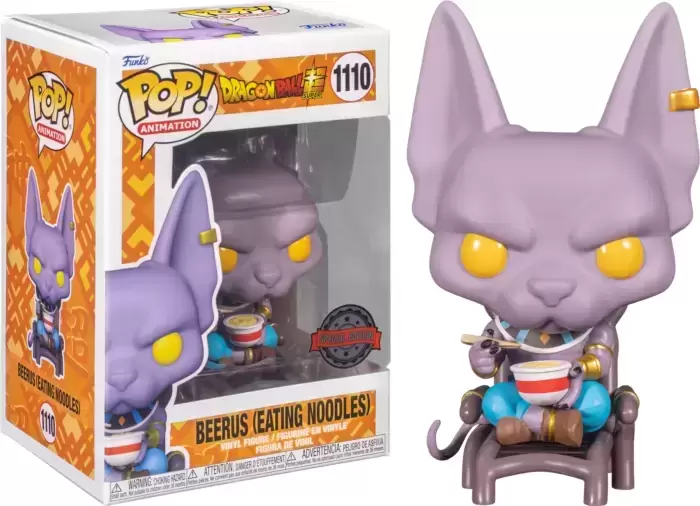 POP! Animation - Dragonball Z - Beerus eating Noodles