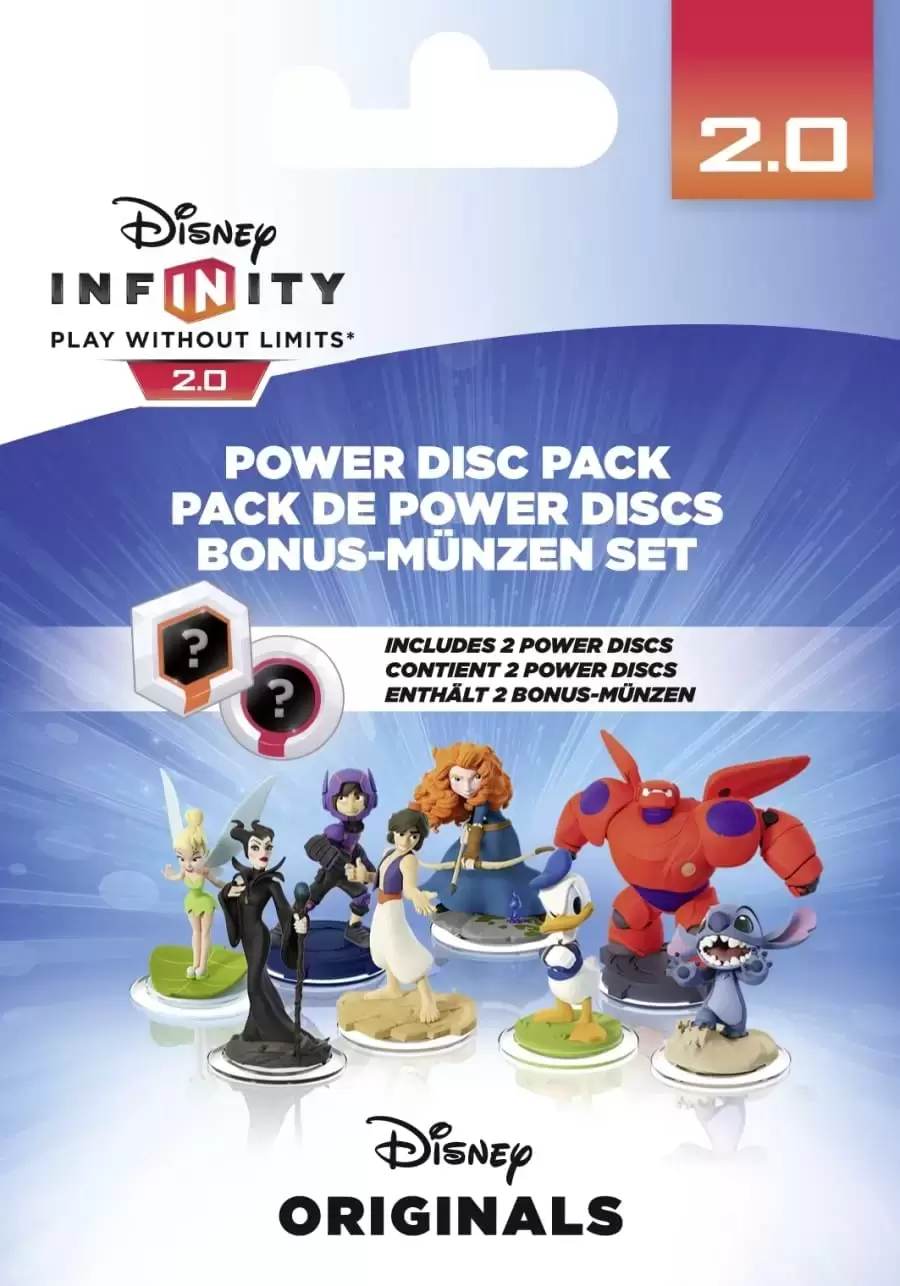 Disney Infinity packs - Power Discs - Disney Infinity 2.0 - 2 -Pack