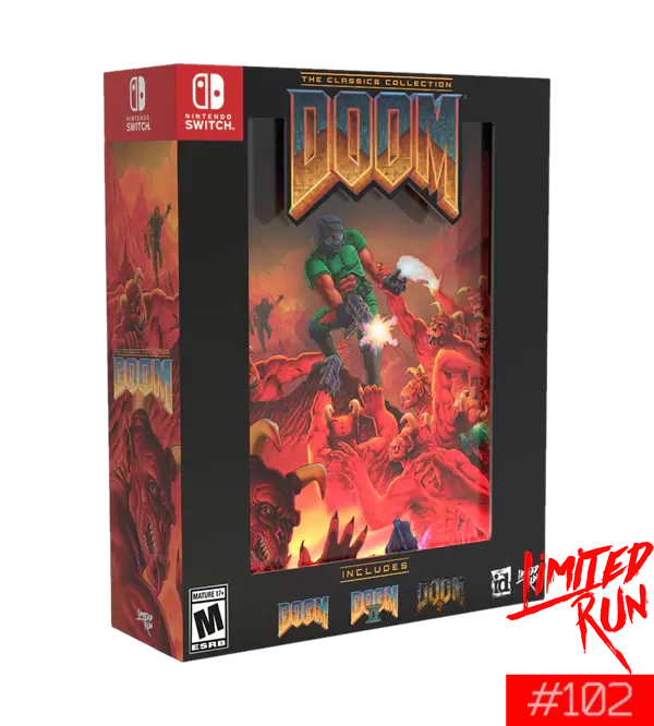 Nintendo Switch Games - DOOM: The Classics Collection Collector\'s Edition - Limited Run Games