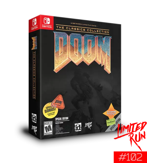 Jeux Nintendo Switch - DOOM: The Classics Collection Special Edition - Limited Run Games