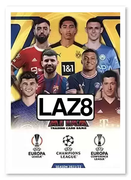 Match Attax - UEFA Champions League 2021/2022 - Adam Marusic - SS Lazio