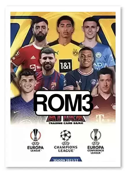 Match Attax - UEFA Champions League 2021/2022 - Amadou Diawara - AS Roma