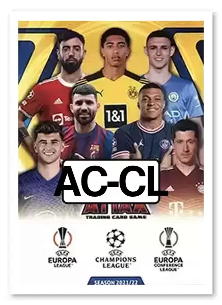 Match Attax - UEFA Champions League 2021/2022 - Clément Lenglet - FC Barcelona