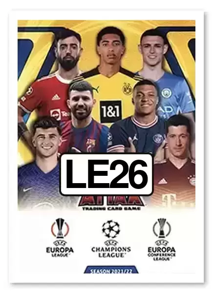 Match Attax - UEFA Champions League 2021/2022 - Eden Hazard - Real Madrid CF