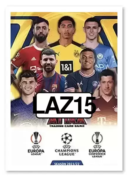 Match Attax - UEFA Champions League 2021/2022 - Pedro Rodríguez - SS Lazio