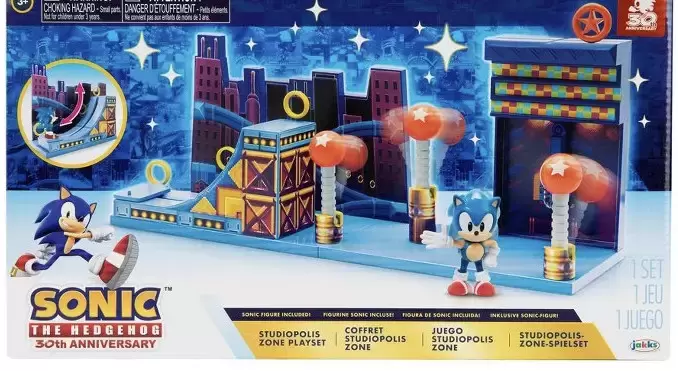 Jakks Pacific Sonic The Hedgehog - Studiopolis Zone Playset