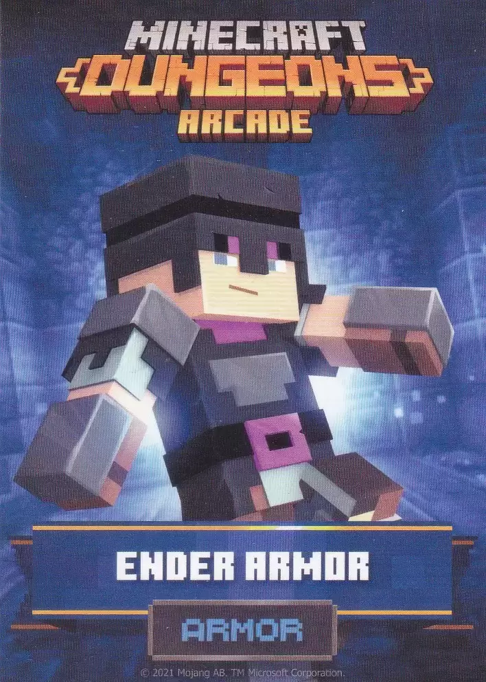 Ender Armor - Minecraft Dungeons Arcade card 37