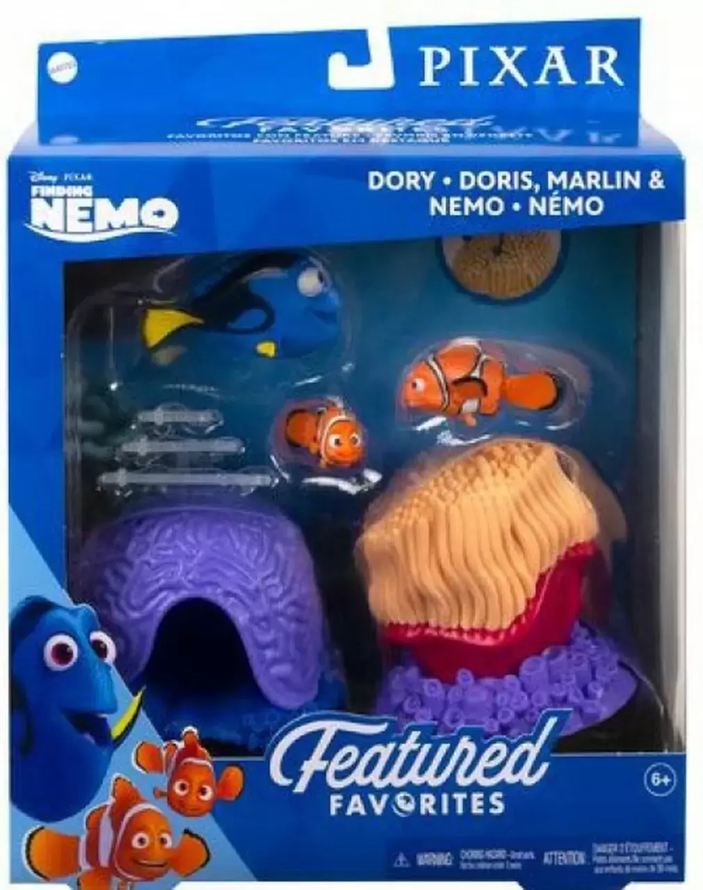 Pixar - Featured Favorites - Nemo, Marlin & Dory