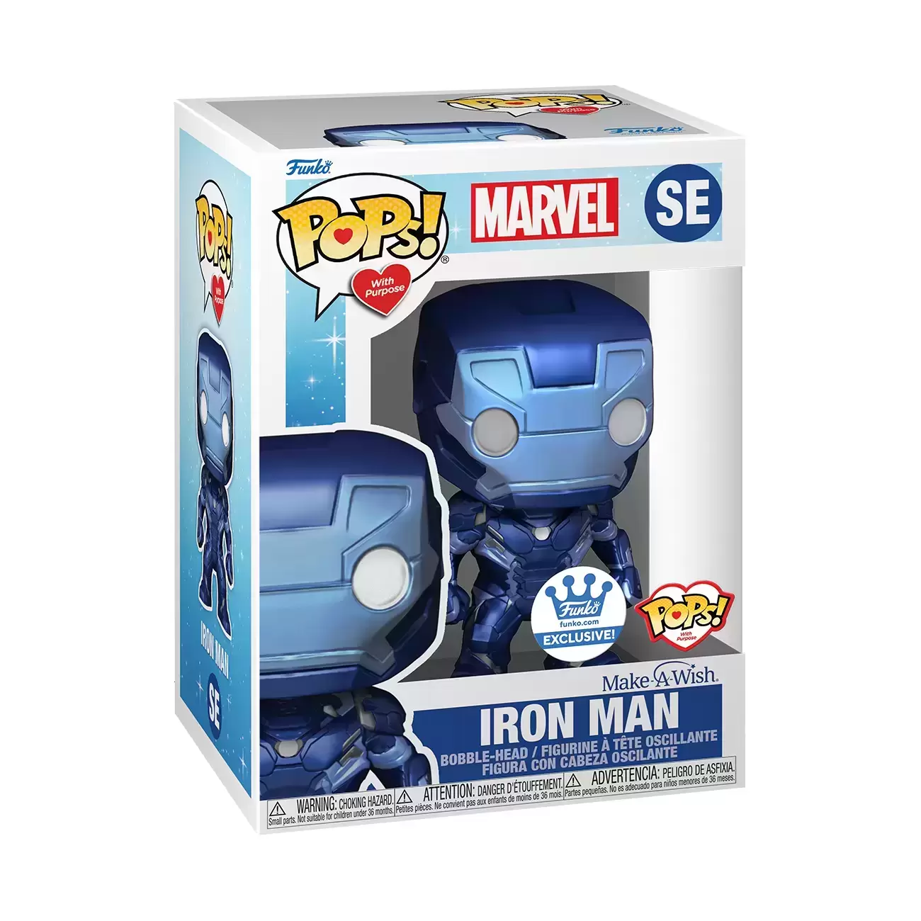 Pops With Purpose (PWP) - Make-A-Wish - Iron Man