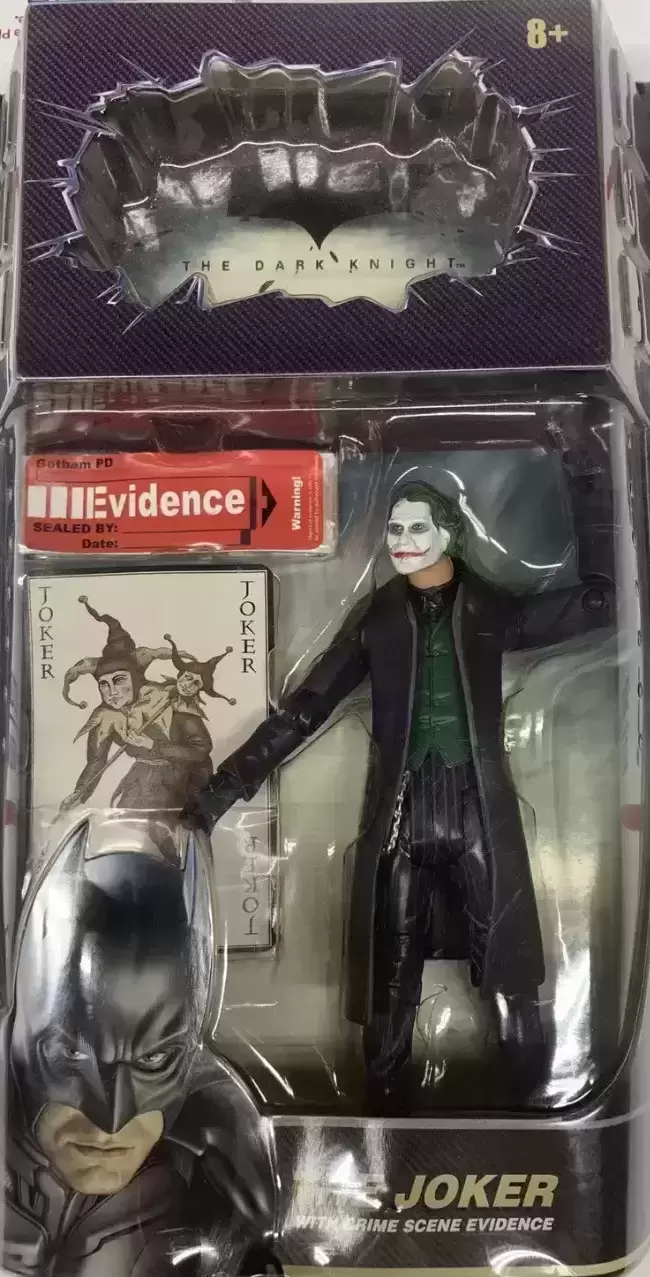 The Dark Knight Batman - The Joker with Crime Scene Evidence