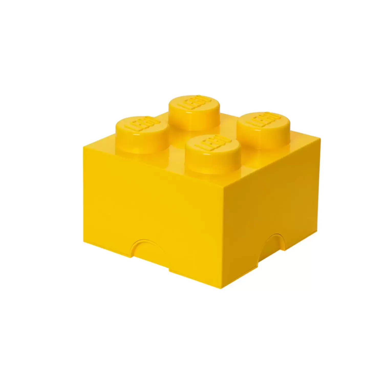 LEGO Storages - Brique de rangement 4 tenons – jaune