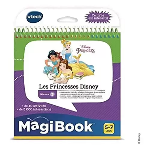 Jeux Vtech - MagiBook Les mots enchantés des Princesses Disney