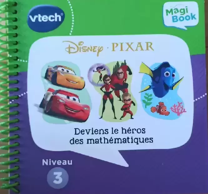 MagiBook Deviens le héros des mathématiques Disney Pixar - Jeux Vtech