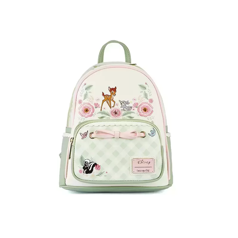 Loungefly - MINI SAC A DOS BAMBI SPRING TIME GINGHAM / BAMBI