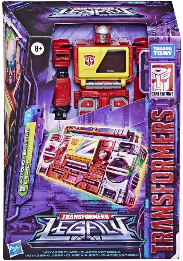 Transformers Legacy - Autobot Blaster & Eject