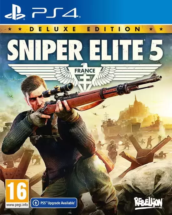 PS4 Games - Sniper Elite 5 Deluxe Edition