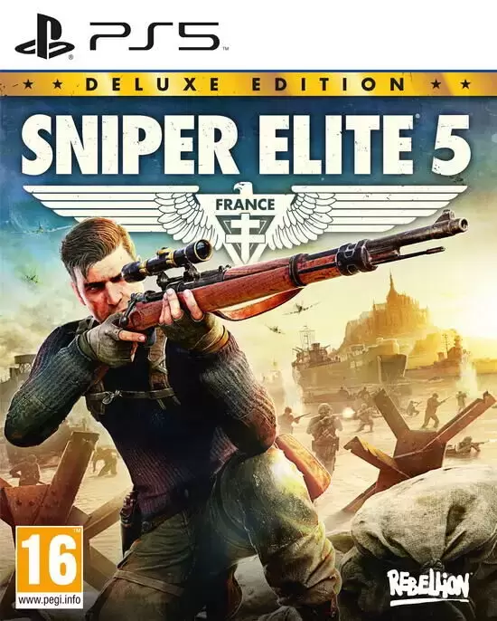 Jeux PS5 - Sniper Elite 5 Deluxe Edition