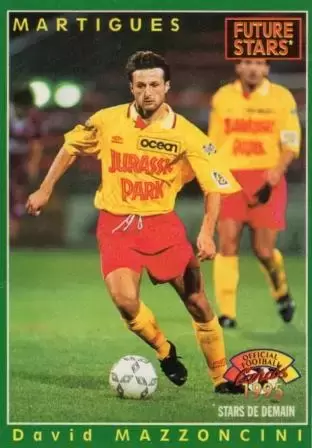 Panini U.N.F.P. Football Cartes 1994-1995 - David Mazzoncini