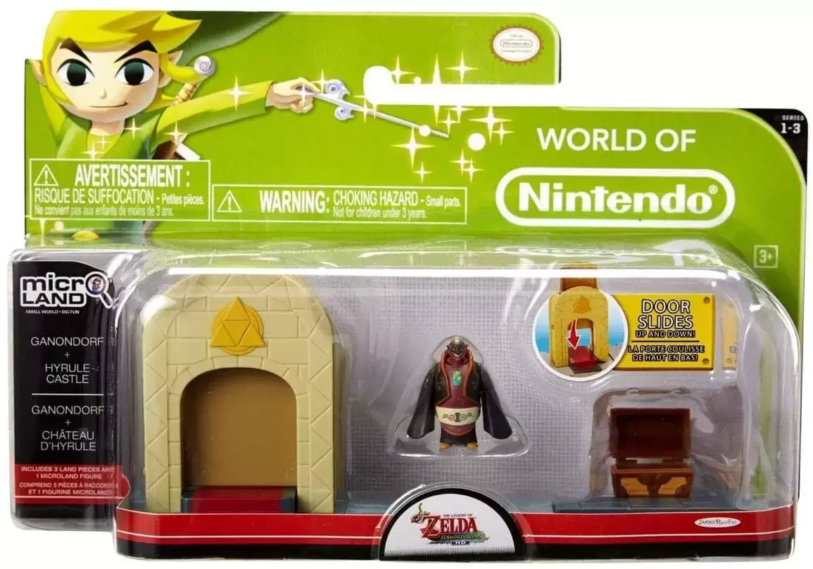World of Nintendo - Microland Zelda Ganondorf + Hyrule Castle