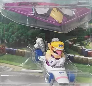 Hot Wheels Mario Kart - Wario in B-Dasher with Wario Wing
