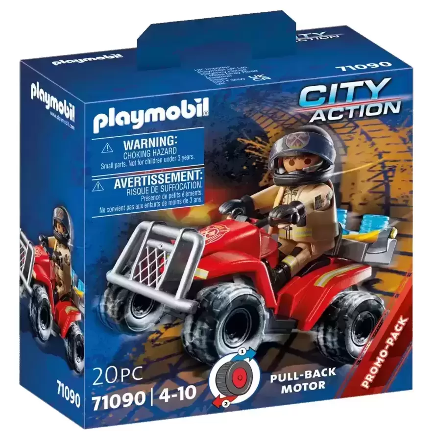 Playmobil Firemen - Fire Rescue Quad