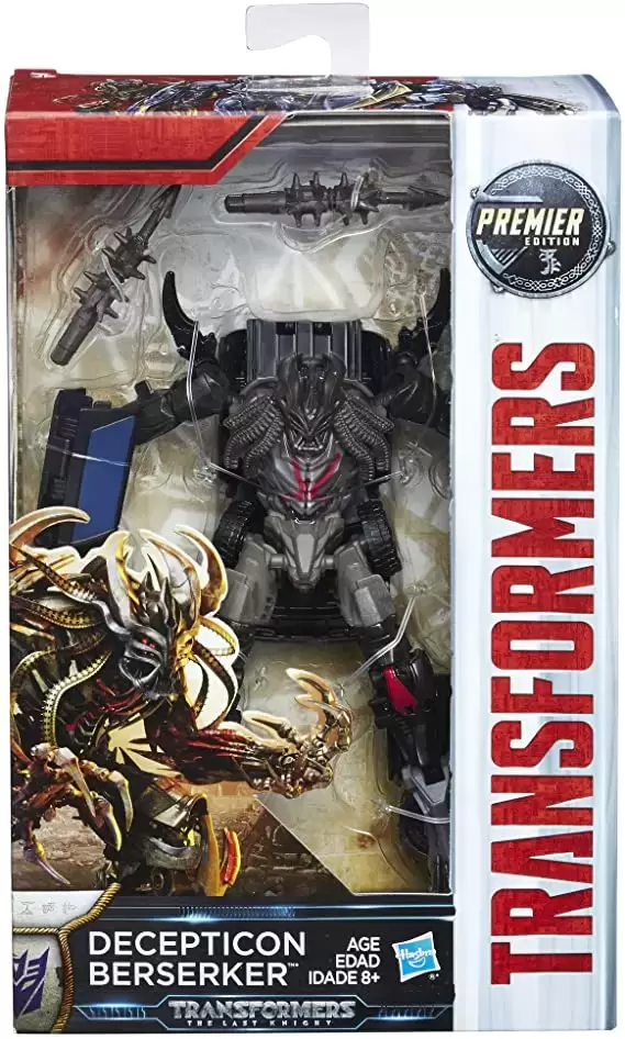 Transformers The Last Knight - Decepticon Berserker - Premier Edition